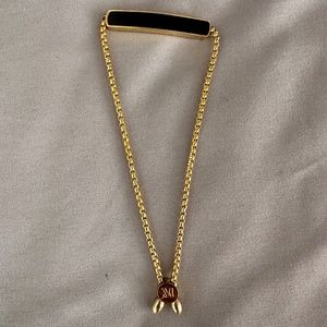 Monica Vinander Engravable Linear Friendship Chain Bracelet